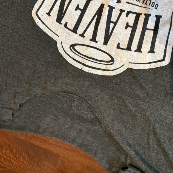 Distressed Beer Brewery Gray Graphic T-Shirt - Picture 2 of 5